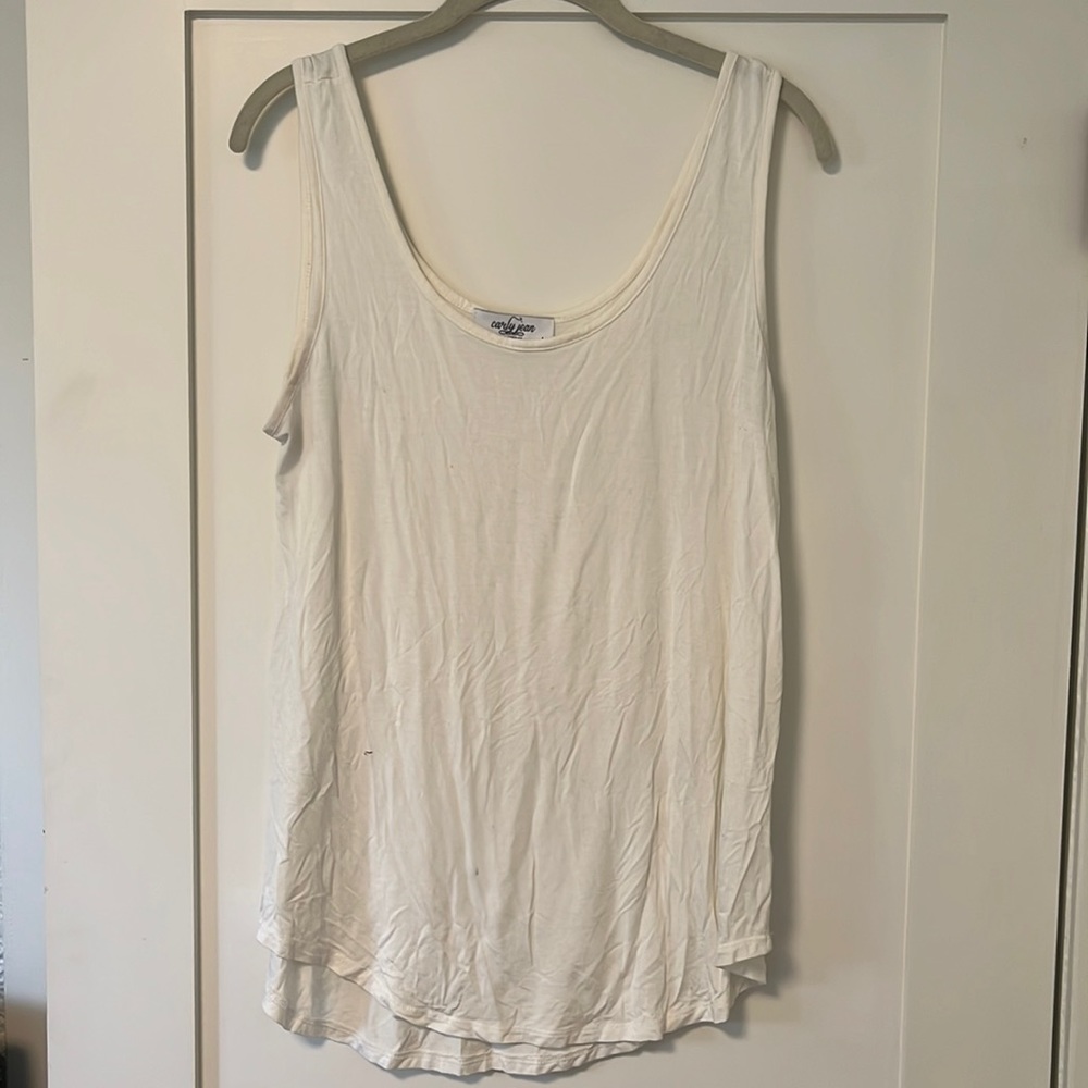 CJLA Carly’s Favorite Tank in Ivory